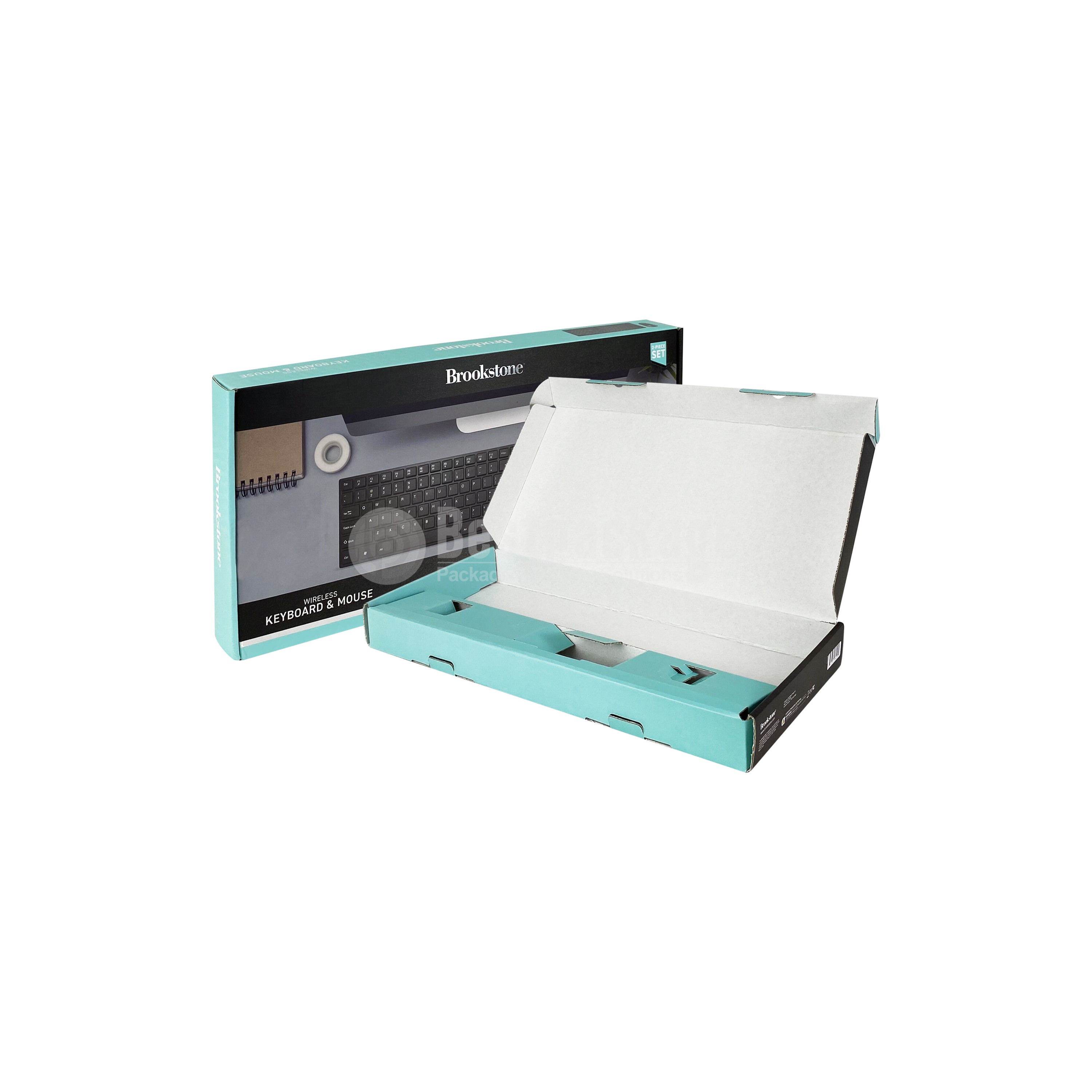 RT02019 Corrugated Cardoard box, Wireless Keyboard & Mouse Bundle Package, Electronic Package,